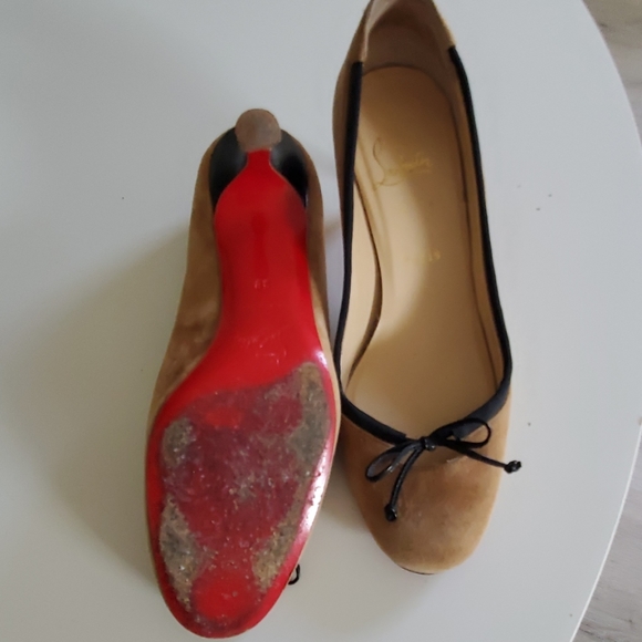Christian Louboutin Shoes Christian Louboutin Kitten Heel Pumps Authentic Poshmark